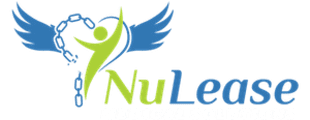 Logo of NuLead Medical Services with a stylized human figure and wings.
