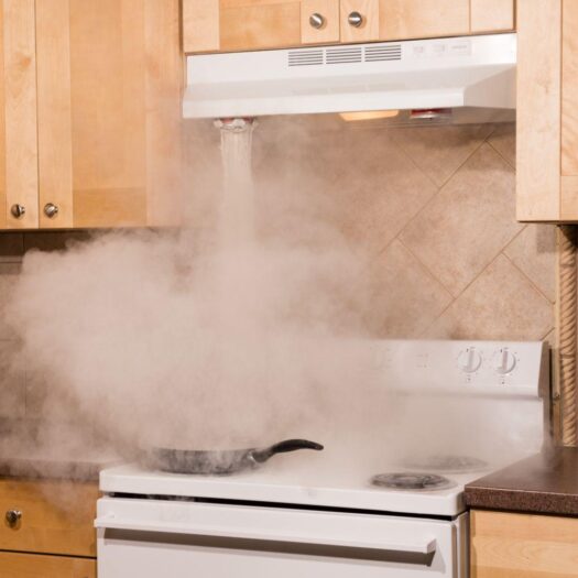 STFS in action 3 - wide angle (2013) stovetop firestop wide angle action shot
